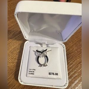 Diamond Owl Necklace NWT